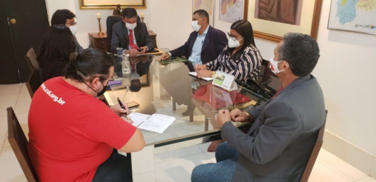 Reunião com governador W. Dias em 23/12/2020